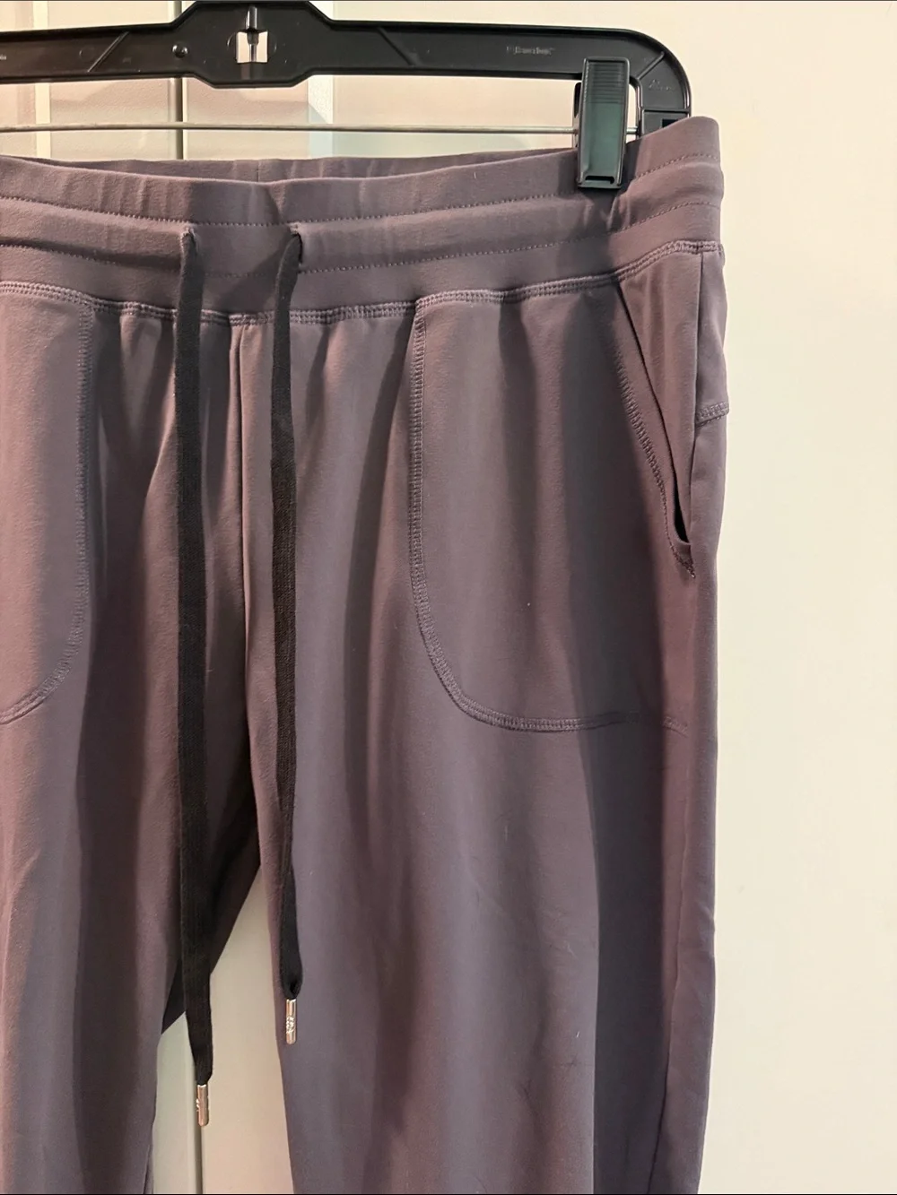 ZYIA Active Women’s Medium Charcoal Gray Jogger Pants Drawstring Stretch